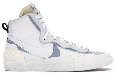 Produktbild von Nike Blazer Mid sacai White Grey - EU 49.5