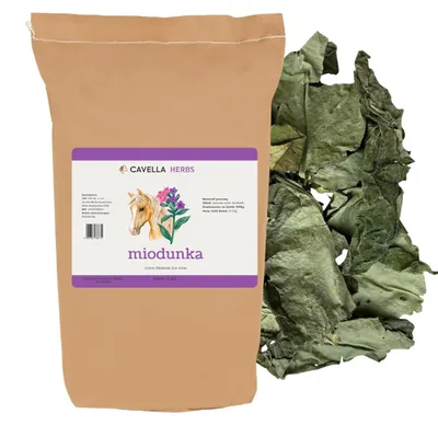 Produktbild von Cavella Miodunka Kraut Für Pferde Ergänzungsfutter Pferd Zur Unterstützung Von Immunsystem Pferd, Regeneration Pferd, Rekonvaleszenz Pferd 1 Kg