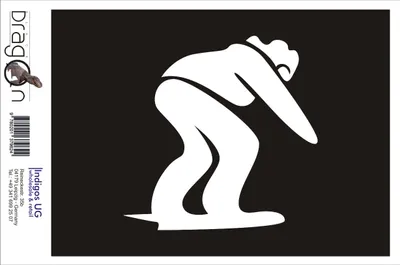 Produktbild von Aufkleber / Autoaufkleber - JDM / Die cut / Auto / OEM - sky snow - 210x210mm gelb - Heckscheibe / Heckscheibenaufkleber