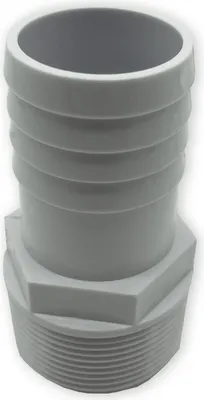 Produktbild von Druckschlauchtülle 1 1/2 " AG X 38 mm | gerippt