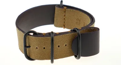 Produktbild von Happel Nato-/ Durchzugsband Kansas 22mm cognac