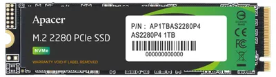 Produktbild von Apacer AS2280P4, 1 TB, M.2, 3000 MB/s