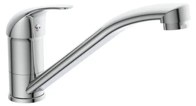 Produktbild von SCHÜTTE Küchenarmatur ATHOS, 360° schwenkbarer Wasserhahn Küche, Mischbatterie Küche, Spültischarmatur in Chrom
