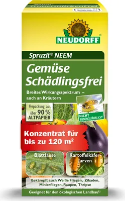 Produktbild von Neudorff Spruzit NEEM GemüseSchädlingsfrei 30 ml für 120 m²