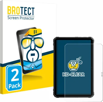 Produktbild von 2x Für Blackview Active 7 Schutzfolie BROTECT Displayschutz Display Schutz Folie Klar Transparent