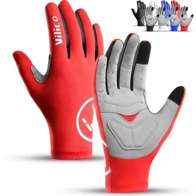 Produktbild von Fahrrad-Handschuhe S Größe Schokabsorberend atmungsaktiv