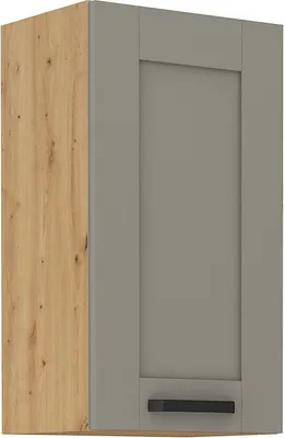 Obrázek produktu pro Horní kuchyňská skříňka LAILI - šířka 40 cm, světle šedá / dub artisan