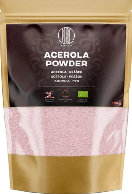 Immagine prodotto di BrainMax Polvere biologica pura di acerola, 100 g