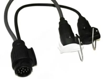 Obrázek produktu pro Adaptér zásuvky pro přívěs TOYOTA 13PIN na 2x7PIN PZ417-00560-13 OE