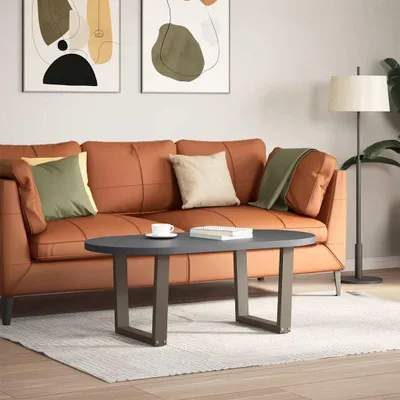 Produktbild von vidaXL Couchtischbeine V-Form 2 Stück Naturstahl 50x(42-43,3) cm Stahl