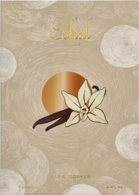 Image de Paris Corner Eshal Vanille 100 ml Eau de Parfum pour femme,Parfum authentique de Dubaï