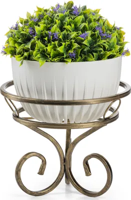 Immagine prodotto di Fioriera Ronnie in metallo Oro 28x28x24 cm rustica per soggiorno