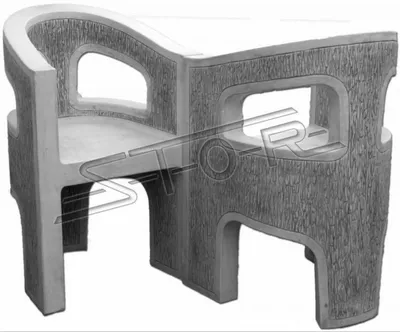 Produktbild von Antik Stil Stein Sessel Bank Stuhl Garten Terrase Edler Design Thron Neu s205005
