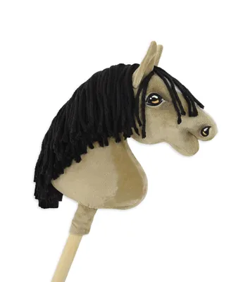 Produktbild von Super Hobby Horse A4 Premium Pferd auf Stock cremefarben beige