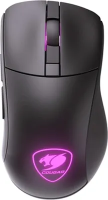 Produktbild von COUGAR Gaming Surpassion RX, rechts, Optisch, RF Wireless + USB Type-A, 7200 DPI, Schwarz