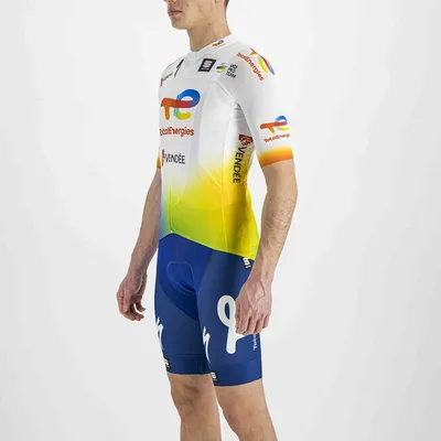 Obrázok produktu pre Letný pánsky cyklistický dres Sportful TotalEnergies BODYFIT TEAM biely