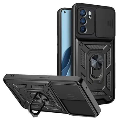 Zdjęcie produktu dla Techsuit - CamShield Series etui do Oppo Reno6 5G - czarne