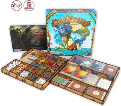 Produktbild von e-Raptor Sortiereinsatz für Spirit Island + Erweiterung