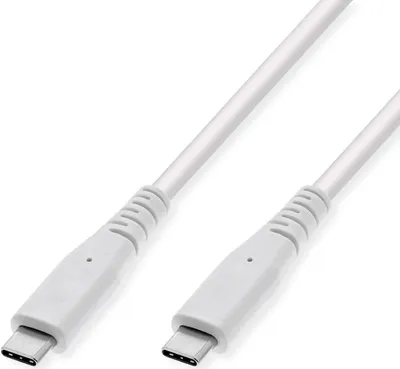 Zdjęcie produktu dla VALUE 11.99.9065, 3 m, USB C, USB C, USB 3.2 Gen 1 (3.1 Gen 1), 10 Gbit/s, Biały