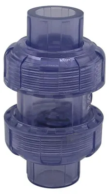 Rückschlagklappe PVC, Innendurchmesser 40 mm, für Abwasserrohr