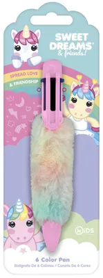 Image de Stylo à bille 6 couleurs Sweet Dreams KL11544, assortiment de couleurs - Kids Euroswan