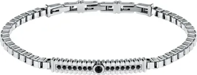 Image de Bracelet en acier à la mode pour hommes avec cristaux Urban SABH33