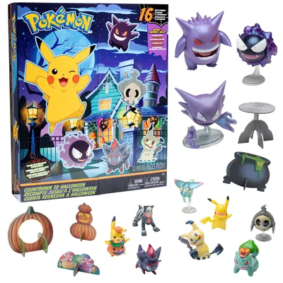 Pokémon Halloween Adventskalender, 16-teilig, ab 4 Jahren