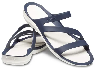 Zdjęcie produktu dla Crocs Women's Swiftwater Sandały Navy/White 42-43