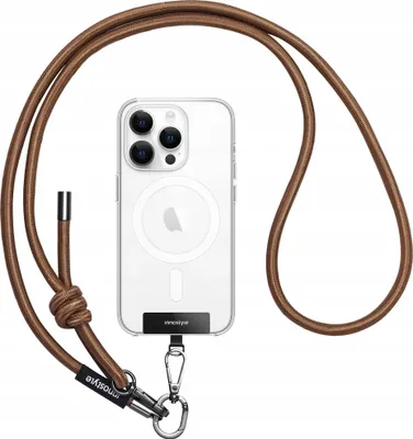 Produktbild von Innostyle Handy Umhängeband Crossbody Insert Stark Braun 8Mm