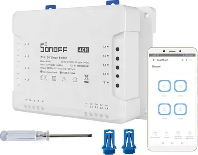 Obrázek produktu pro Sonoff 4CH R3 4-kanálový přepínač WLAN