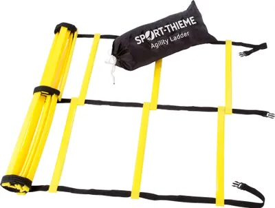 Produktbild von Sport-Thieme Koordinationsleiter "Agility", 4 m, Doppel-Leiter