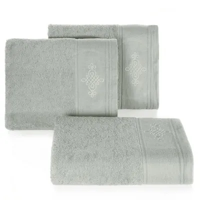 Zdjęcie produktu dla Eurofirany 482508, 50 x 90 cm, Bawełna, Srebrny, 1 szt.