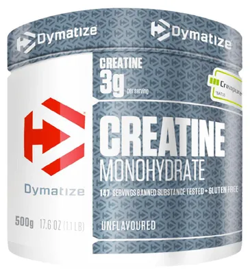 Produktbild von Dymatize Creatine Monohydrate, Pulver, Kreatin, 500 g, Nicht aromatisiert, Deutschland, Creatine monohydrate