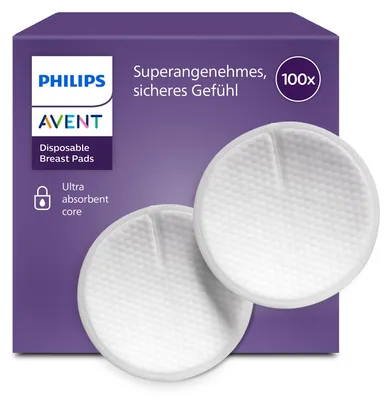 Obrázok produktu pre Philips AVENT SCF254/13, Prsníkové mušle, Kolo, Čína, 13 cm, Polymér, Biela