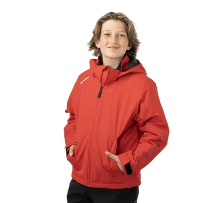 Produktbild von BAUER TEAM HEAVYWEIGHT JACKE - Junior - S24, Größe:YXXS, Farbe:rot