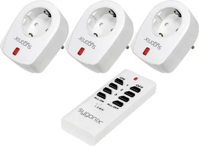 Produktbild von RSL Steckdosen-Set Zwischenstecker Schaltleistung (max.) 2000 W Reichweite max. (im Freifeld) 30 m