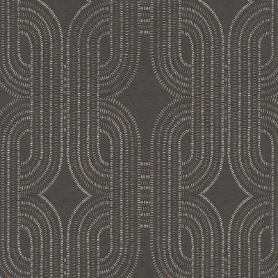 Produktbild von Vliestapete Grafiktapete Schwarz Braun 399374 French Affair