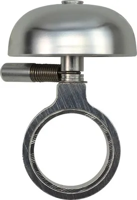 Produktbild von Crane Bell Co. Karen Mini Klingel Glocke Retro silber matt Headset Spacer