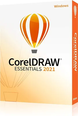 Produktbild von Corel Draw Essentials 2021, 1 Lizenz(en), Voll, Lizenz