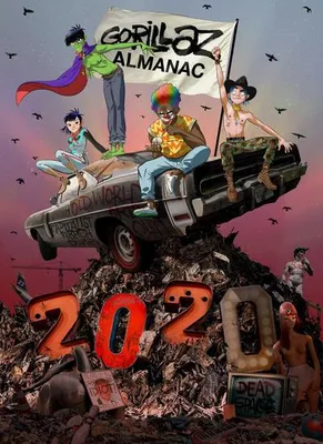 Produktbild von Gorillaz-Almanach