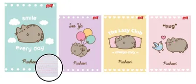 Immagine prodotto di Taccuino A5 32k linee doppio colore Pusheen Unipap Majewski