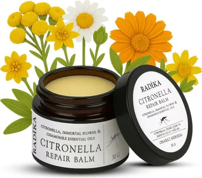 Produktbild von Citronella Repair Balsam natürliche Mückenstich- und Juckreizsalbe, BIO, 30 g