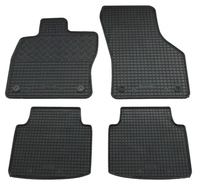 Gummifußmatten Set 4-teilig für VW Arteon (2017-), schwarz