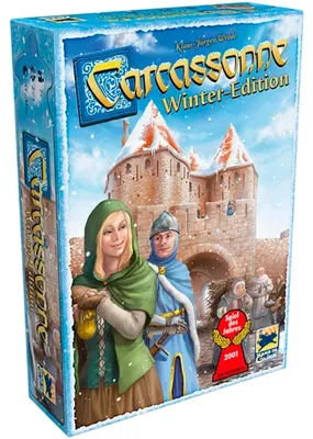 Zdjęcie produktu dla Asmodee Carcassonne Winter Edition, gra planszowa - Asmodee HIGD0506 - (Zabawki / Gry planszowe)