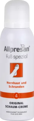 Produktbild von Allpresan Fuß spezial Nr.4 Schaum-Creme bei Hornhaut und Schrunden, 125 ml Schaum