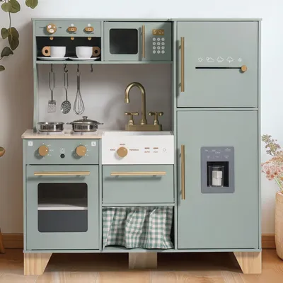 Immagine prodotto di Cucina giocattolo in legno per bambini, completa di accessori