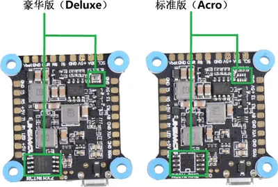 Zdjęcie produktu dla JHEMCU Dual Gyro F7 Kontroler lotu AIO OSD 5V 8V BEC & Black Box 30.5x30.5mm dla RC Drone FPV Racing Multicopter Części zamienne Deluxe Editi
