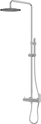 Produktbild von Lavita Cetus Chrom Duschset | Duschen Komplette Dusche Duschgarnitur mit Regendusche| Duschbrause Set Armatur Modernes Design