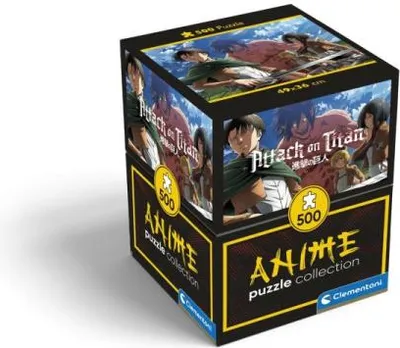Zdjęcie produktu dla Clementoni puzzle 500 Cubes Anime Dragon Ball 35135