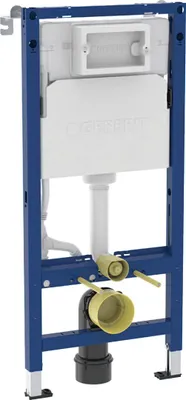 Zdjęcie produktu dla Geberit Duofix Basic Element für Wand WC, 112cm mit Delta UP-Spülkasten 12cm